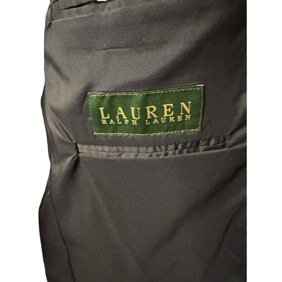 Lauren Ralph Lauren Men’s 44L Wool Navy Blue Two Button Sport Coat Blazer - Picture 9 of 9